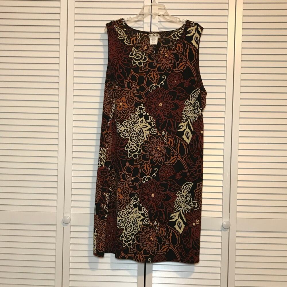 Great American Sportswear Co. Floral Shift Midi Dress 26/28